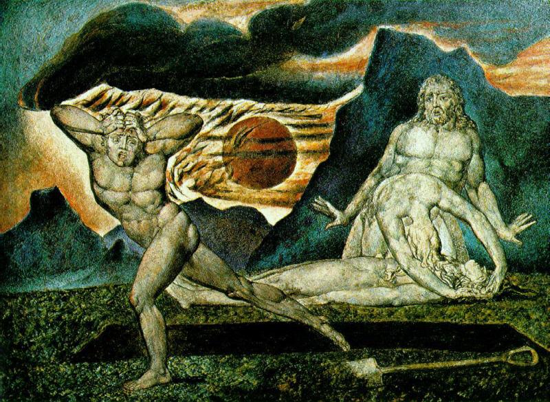 William Blake The Body of Abel Found by Adam and Eve